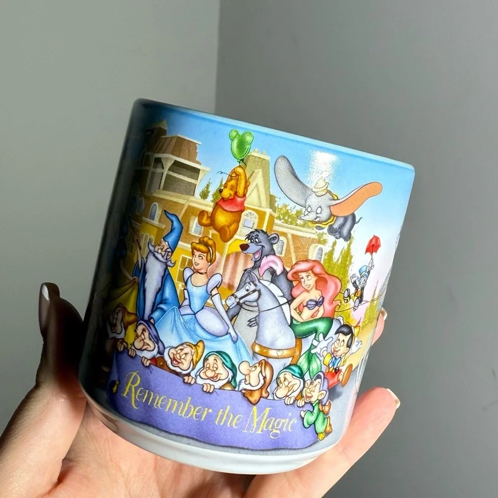 Vintage Walt Disney World 25th Anniversary Coffee Mug Remember The Magic 1996. - Picture 3 of 7
